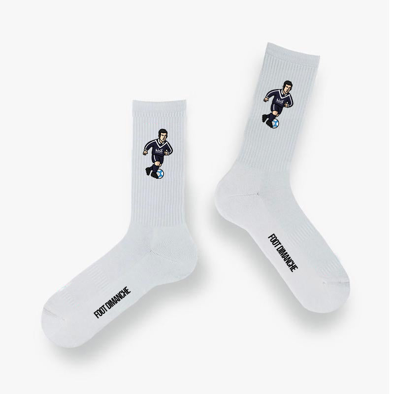Chaussettes Micoud - Foot Dimanche x Clément Striano