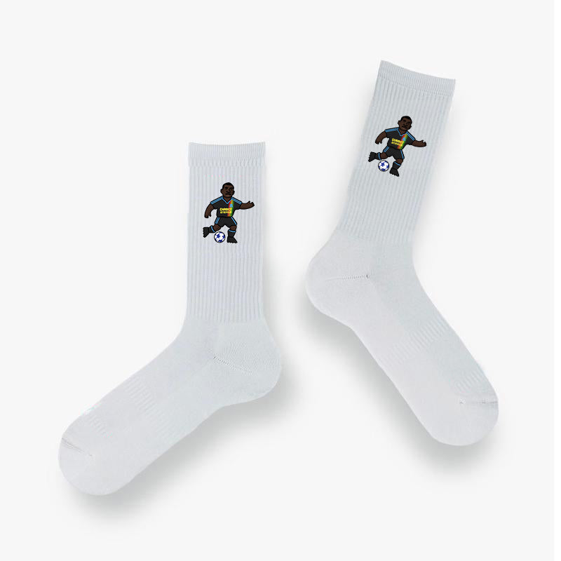 Chaussettes Niang - Foot Dimanche x Clément Striano