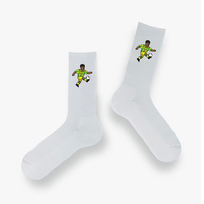Pack 5 Chaussettes Nantes - Foot Dimanche x Clément Striano