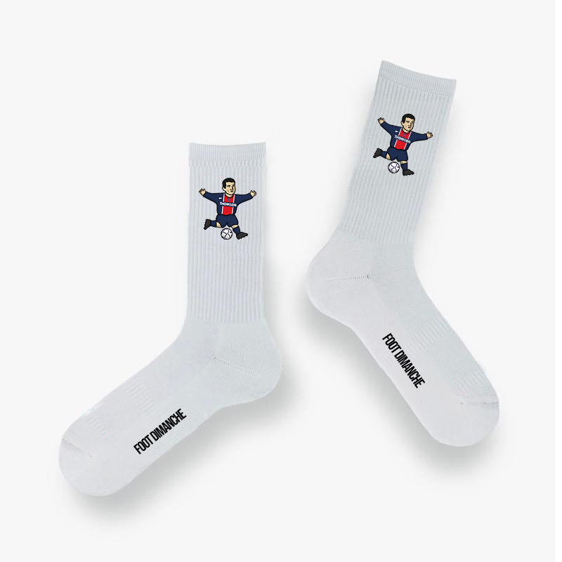 Pack 5 Chaussettes Paris - Foot Dimanche x Clément Striano