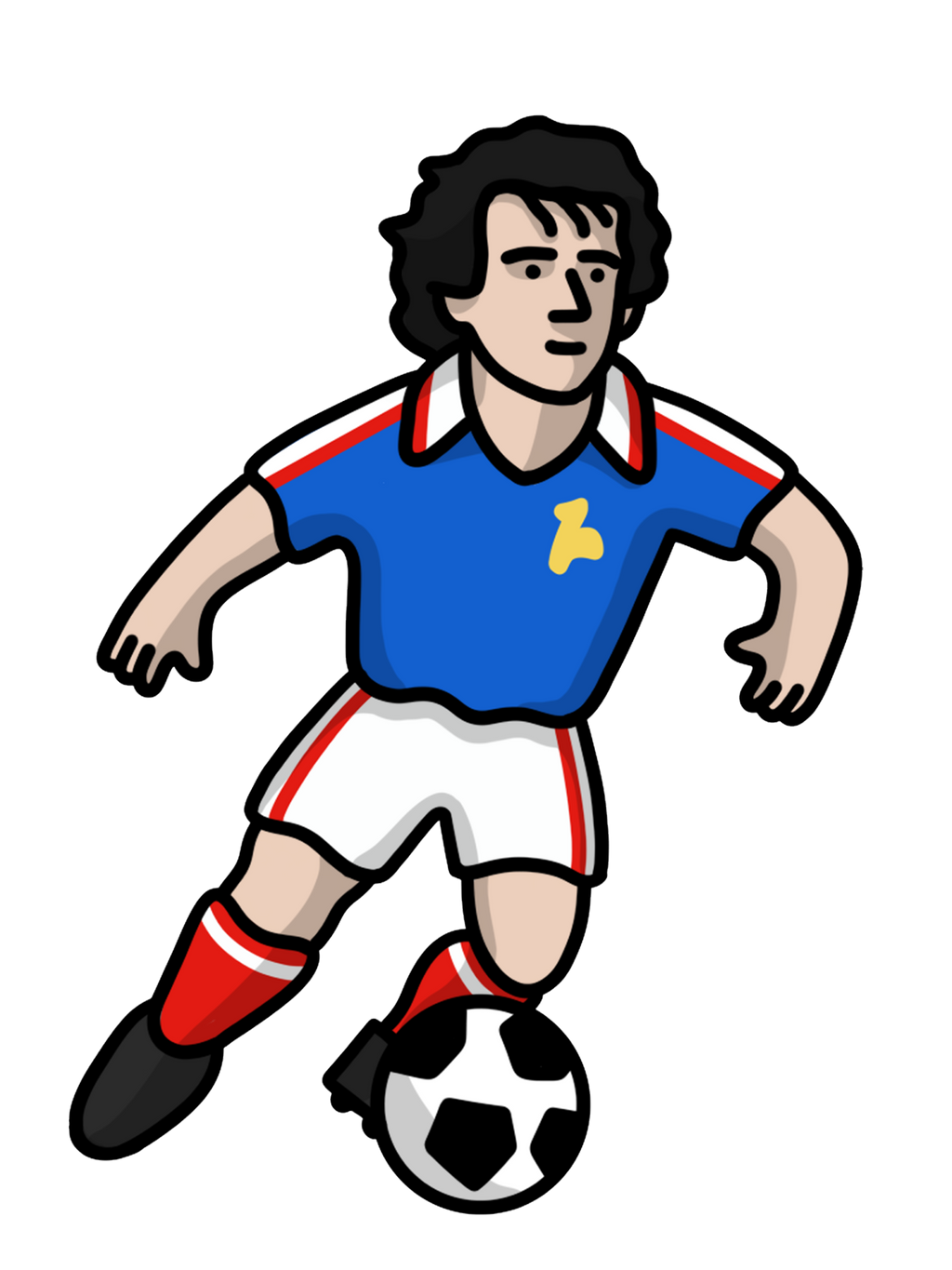 Pack 5 Chaussettes France - Foot Dimanche x Clément Striano