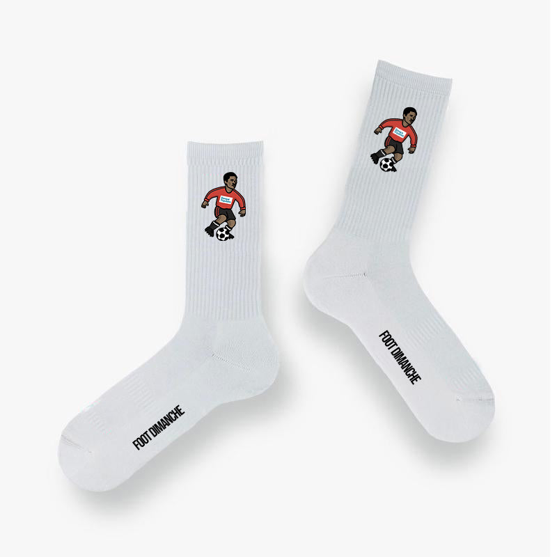 Chaussettes Pokou - Foot Dimanche x Clément Striano