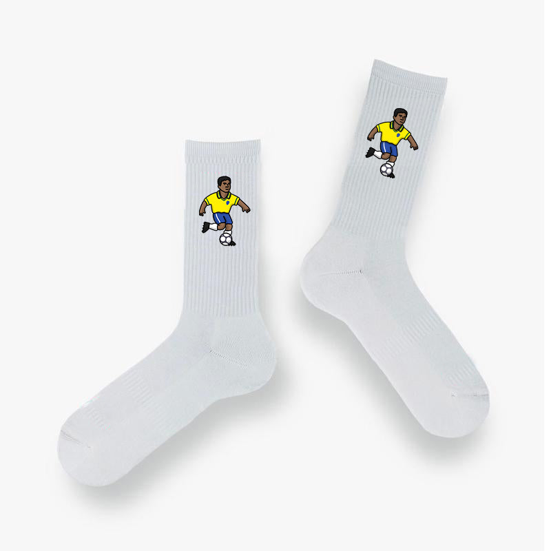 Pack 5 Chaussettes Brésil - Foot Dimanche x Clément Striano