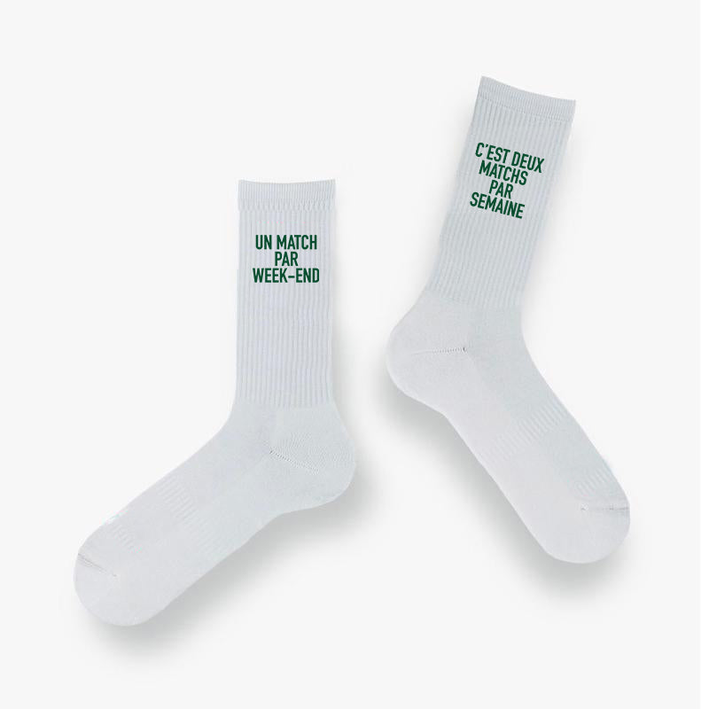 Chaussettes Un match par weekend - Coach Courbis