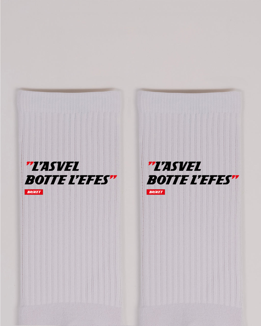 Chaussettes L'ASVEL botte L'EFES - L'Equipe x Foot Dimanche