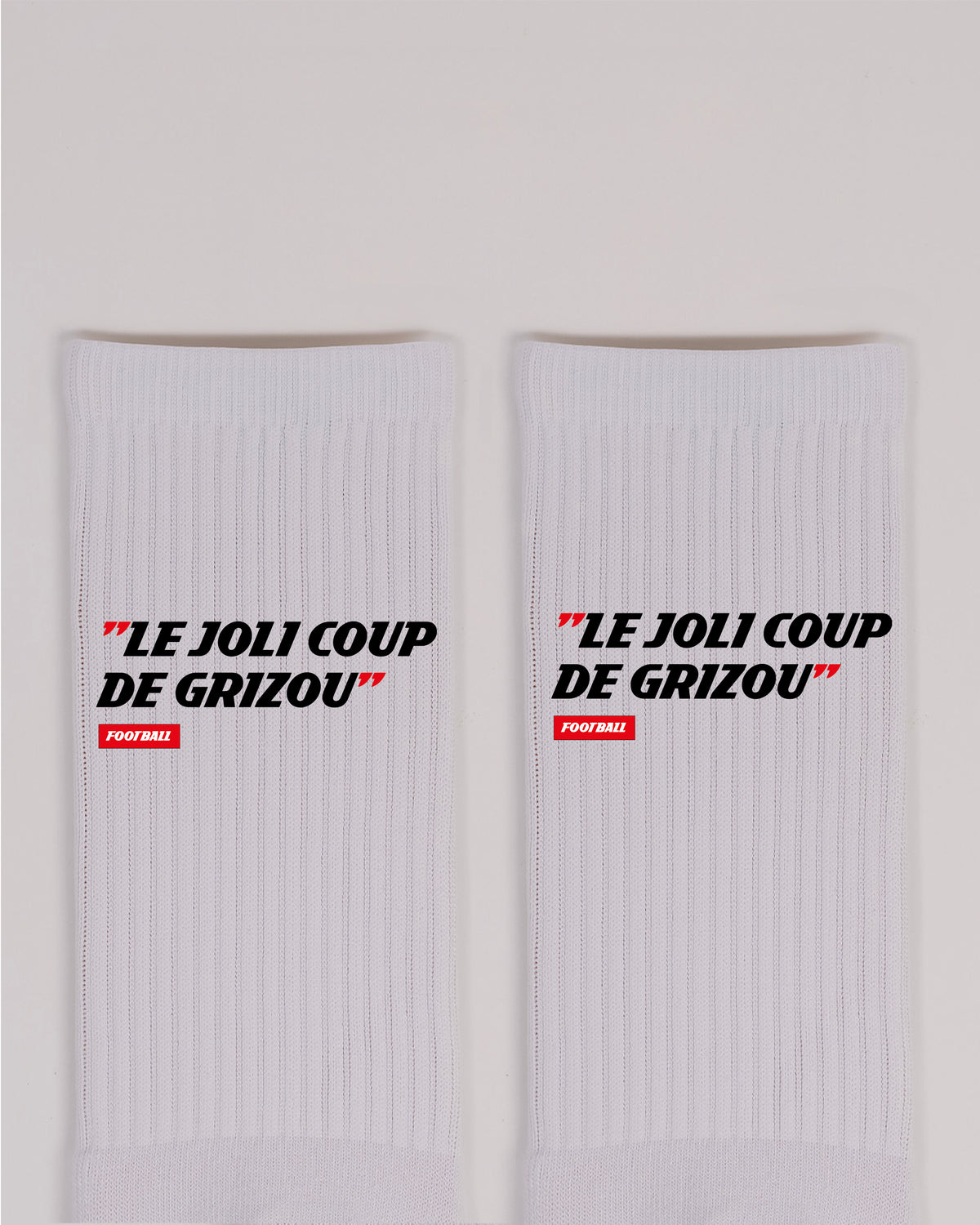 Chaussettes Le Joli Coup de Grizou - L'Equipe x Foot Dimanche