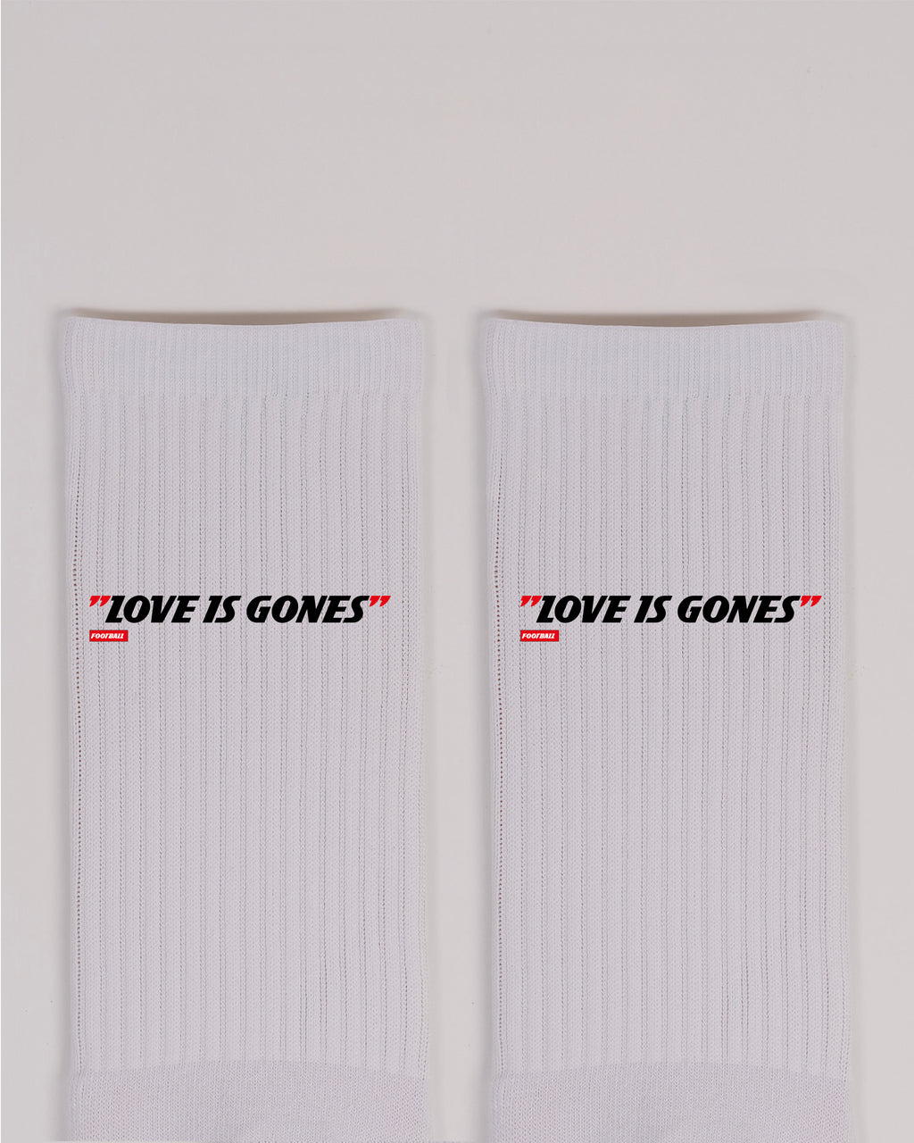 Chaussettes Love is Gones - L'Equipe x Foot Dimanche