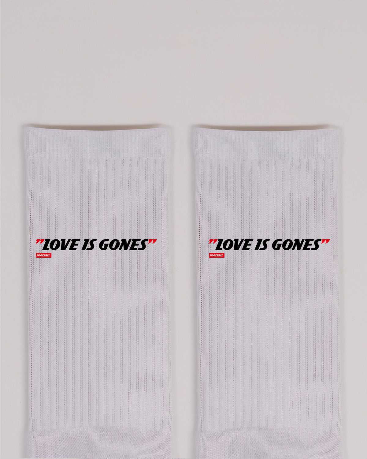 Chaussettes Love is Gones - L'Equipe x Foot Dimanche