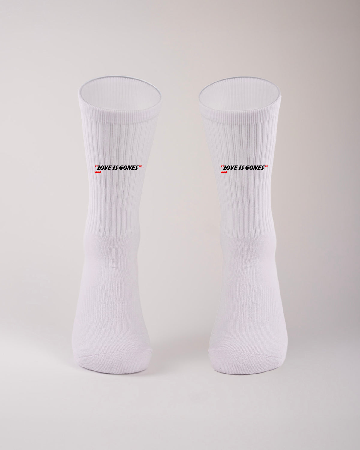 Chaussettes Love is Gones - L'Equipe x Foot Dimanche