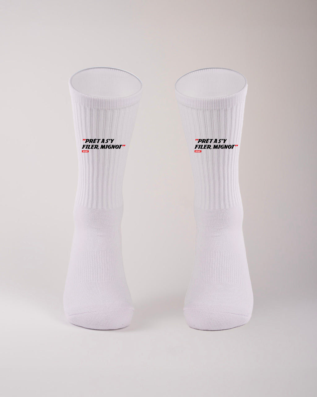 Chaussettes Prêt à s'y filer, Mignot - L'Equipe x Foot Dimanche