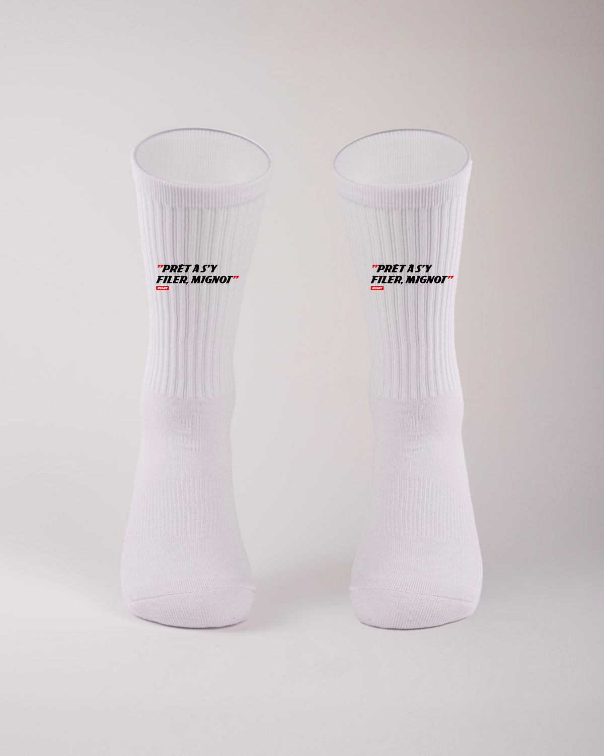 Chaussettes Prêt à s'y filer, Mignot - L'Equipe x Foot Dimanche