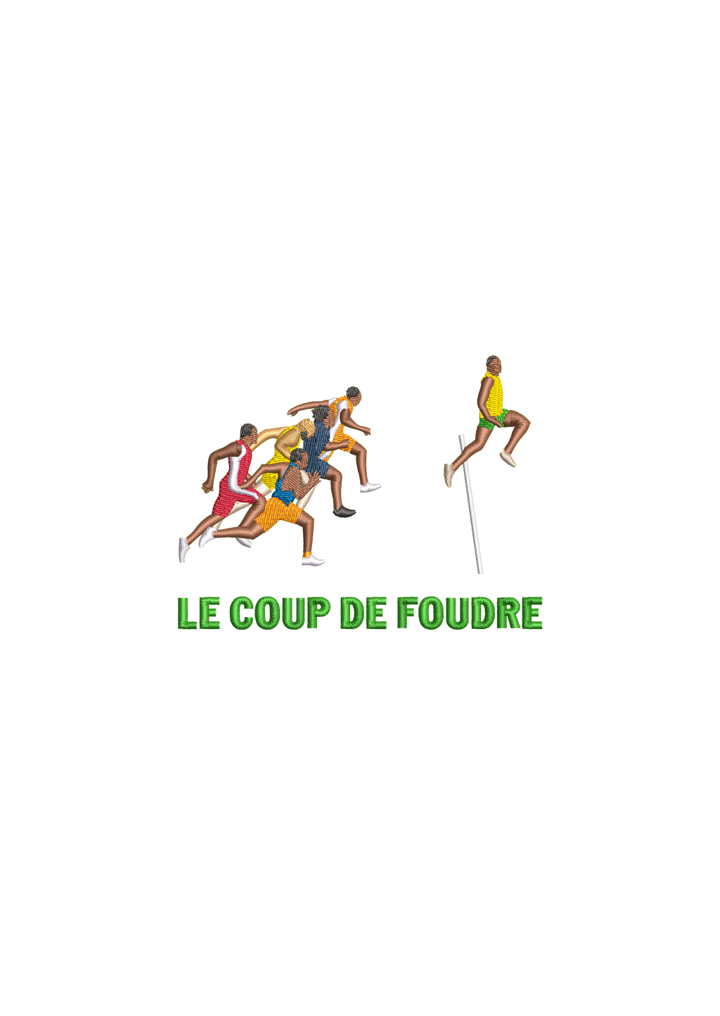 Sweat Le coup de foudre brodé - L'Equipe x Foot Dimanche