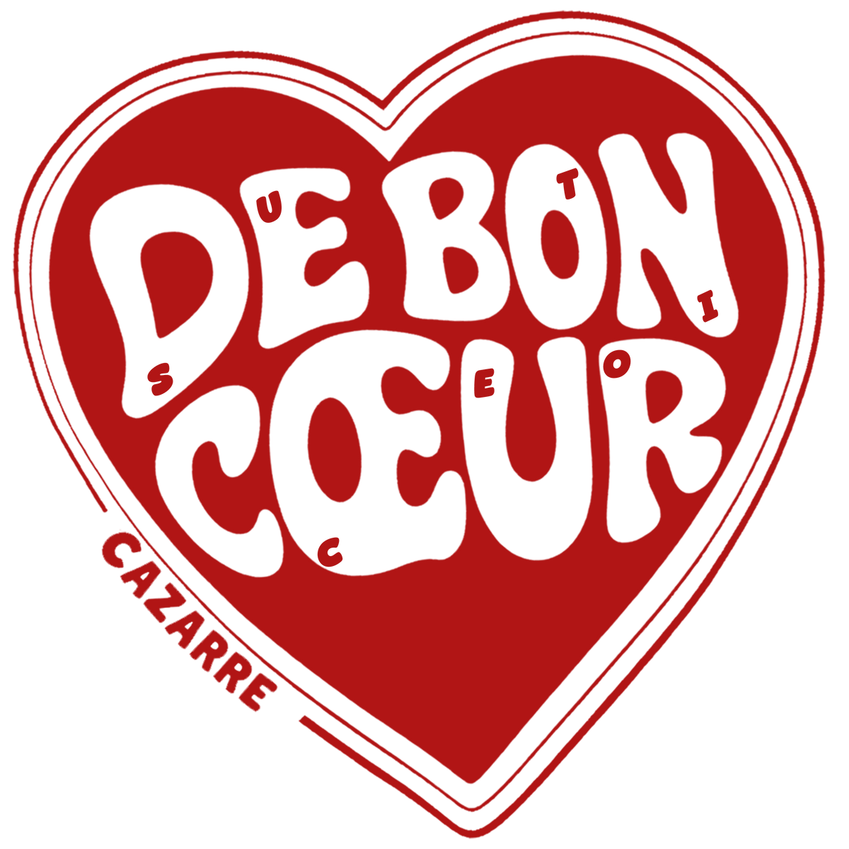 Sweat Capuche De Bon Coeur - Cazarre x Foot Dimanche