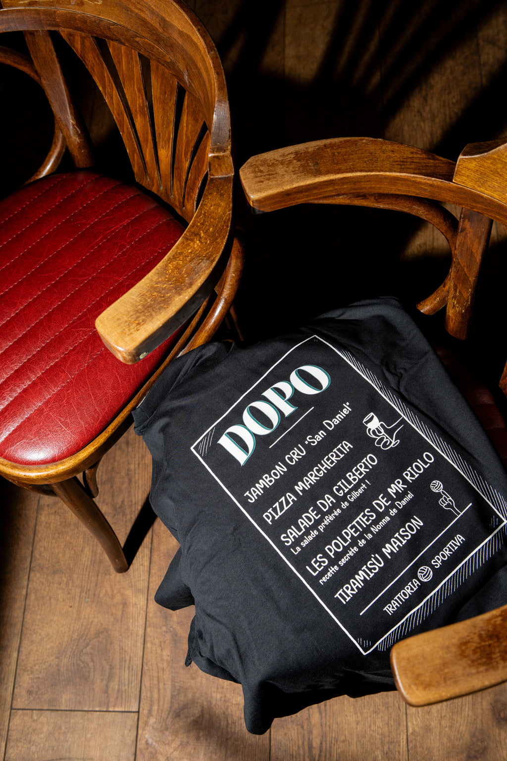 Tee Shirt Dopo Menu - Dopo x Foot Dimanche
