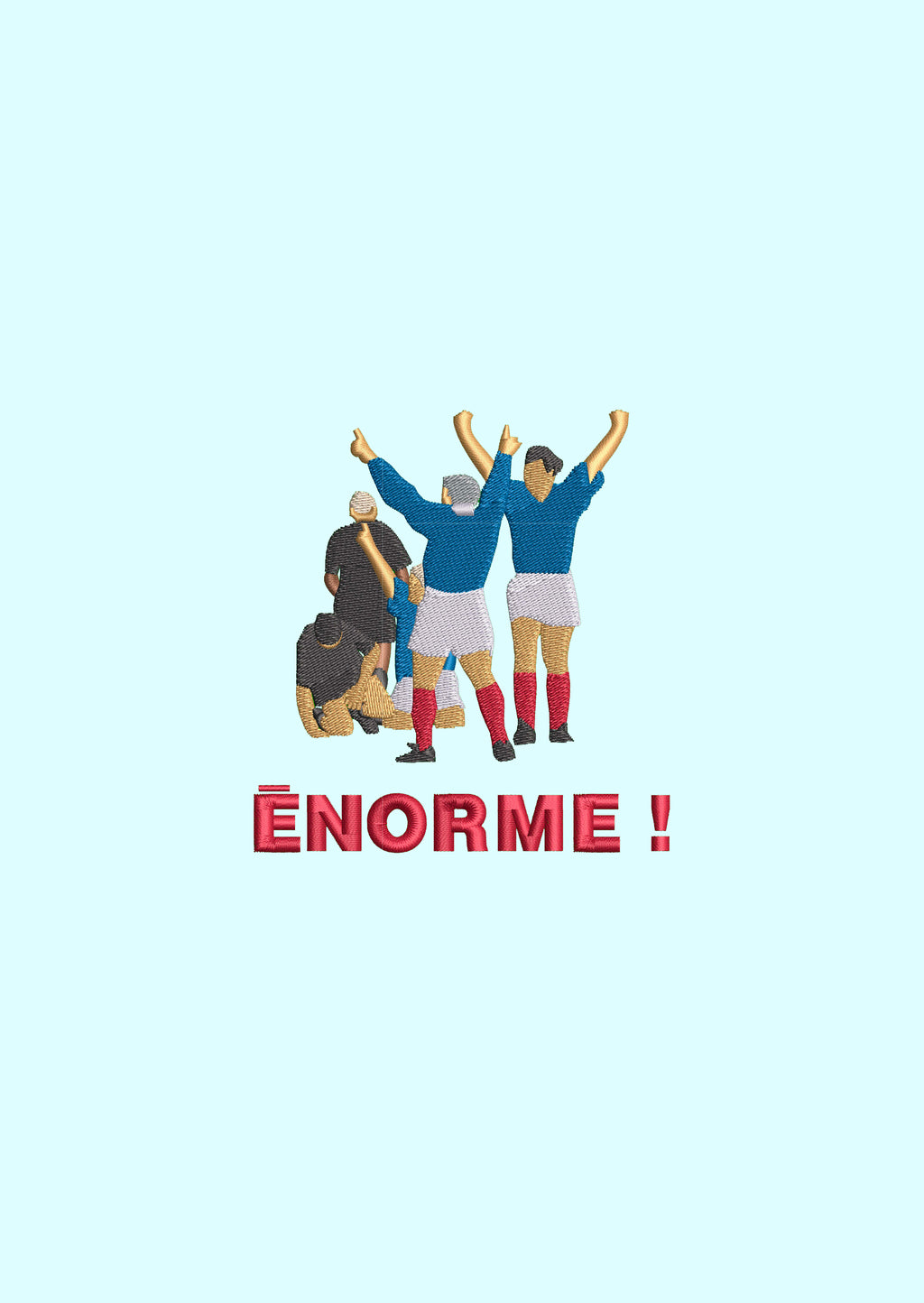 Sweat Énorme brodé - L'Equipe x Foot Dimanche