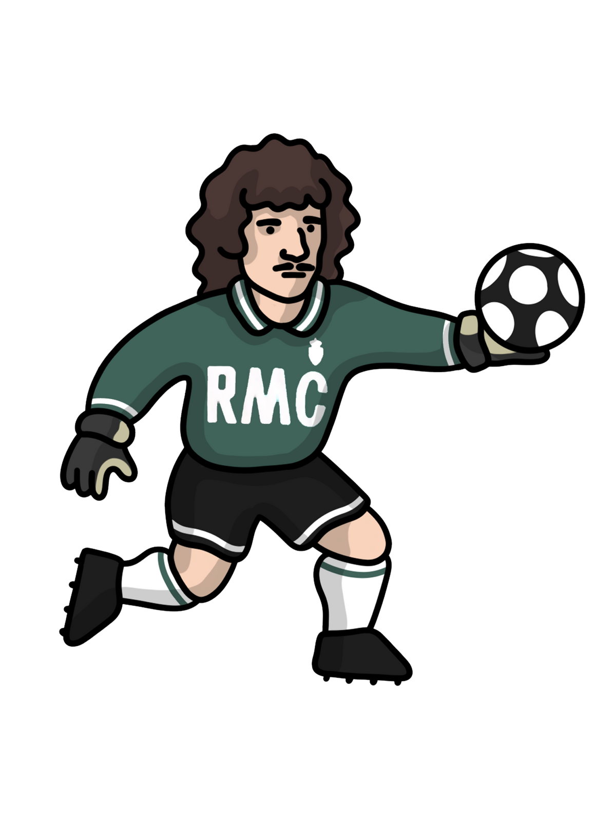 Pack 5 Chaussettes Monaco - Foot Dimanche x Clément Striano