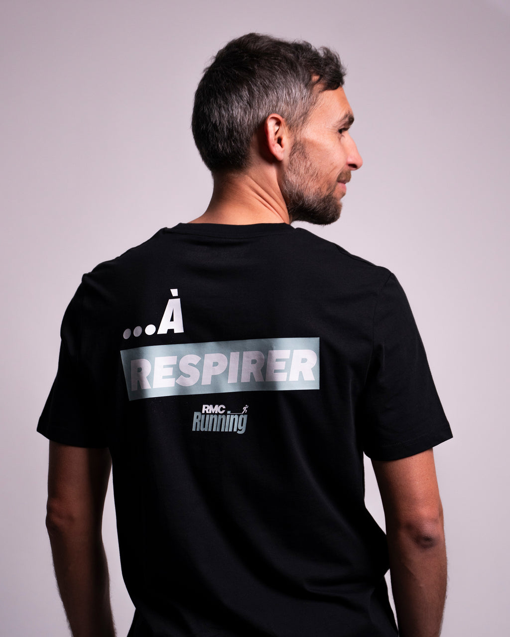 Tee Shirt Souriez ça aide à respirer - RMC Running x Foot Dimanche