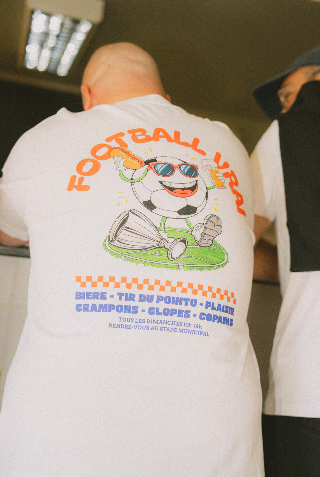 Tee Shirt Football Vrai - Vrai Foot Day x Foot Dimanche