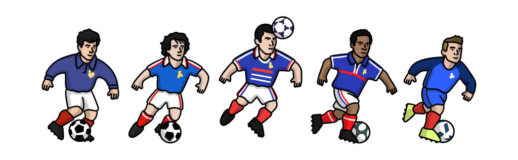 Tee Shirt France - Foot Dimanche x Clément Striano