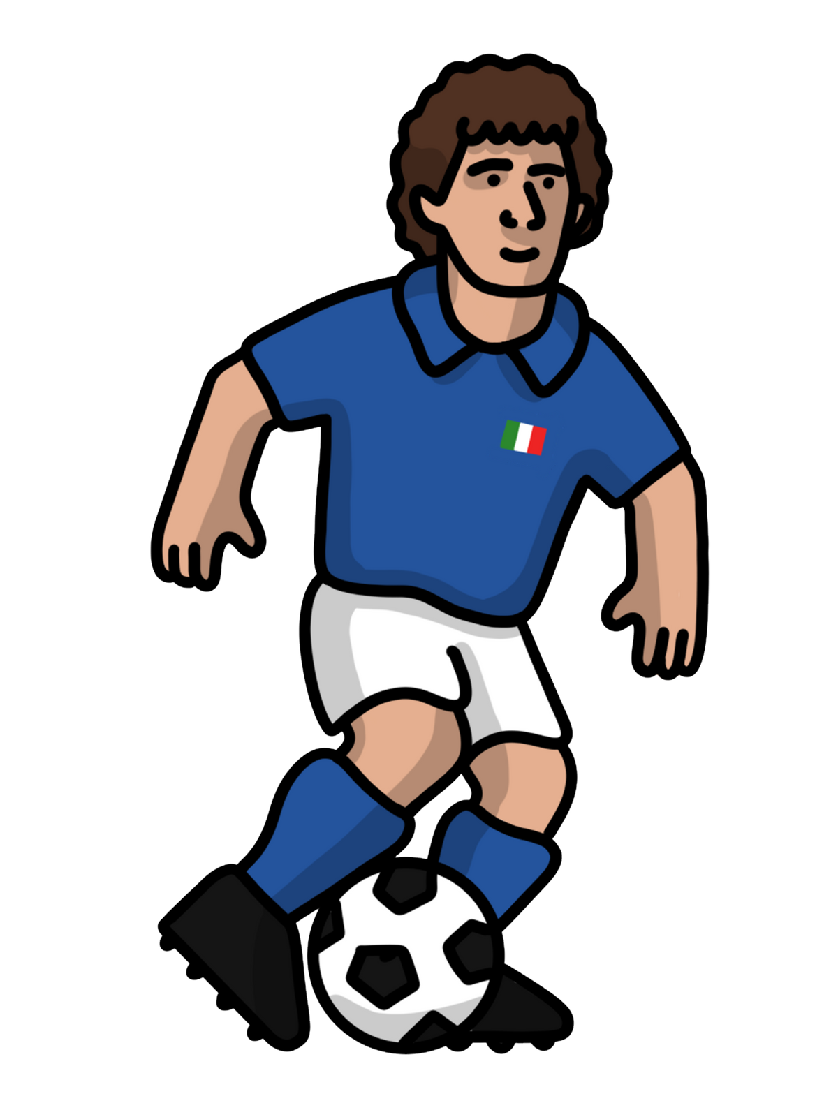 Pack 5 Chaussettes Italie - Foot Dimanche x Clément Striano