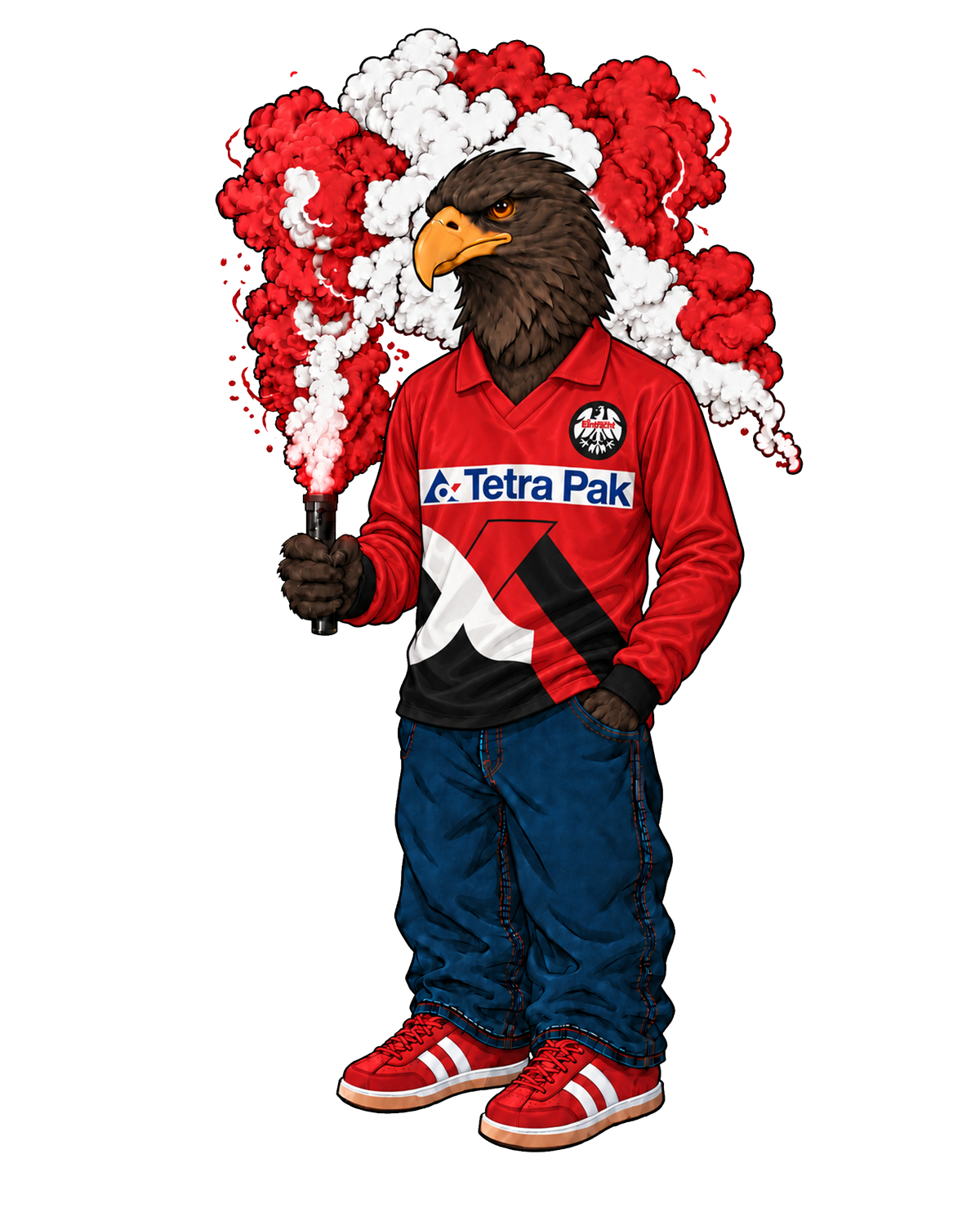 Tee-shirt Aigle Frankfurt – Der Adler Vintage