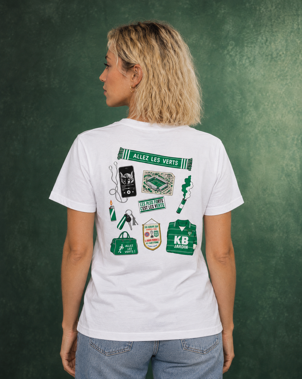 Tee Shirt Kit Supporter Saint-Étienne