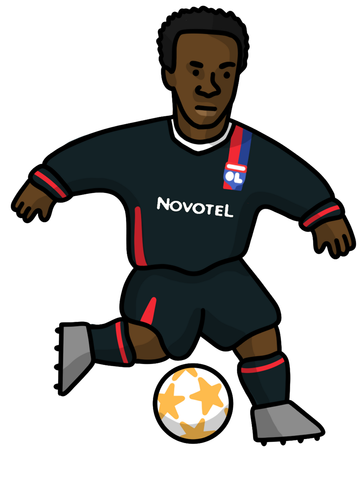 Chaussettes Govou - Foot Dimanche x Clément Striano