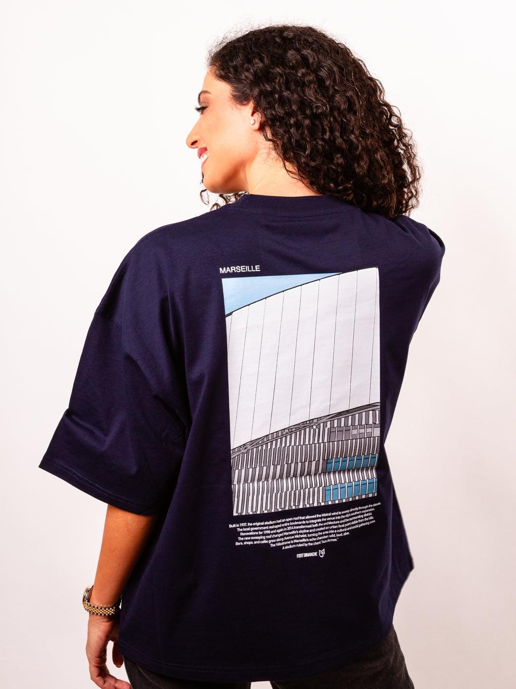 Tee Shirt Marseille - Foot Dimanche x Mark Johnson