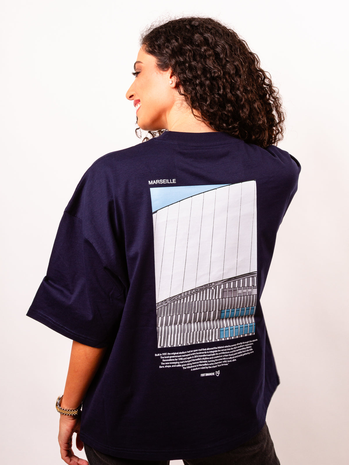 Tee Shirt Marseille - Foot Dimanche x Mark Johnson