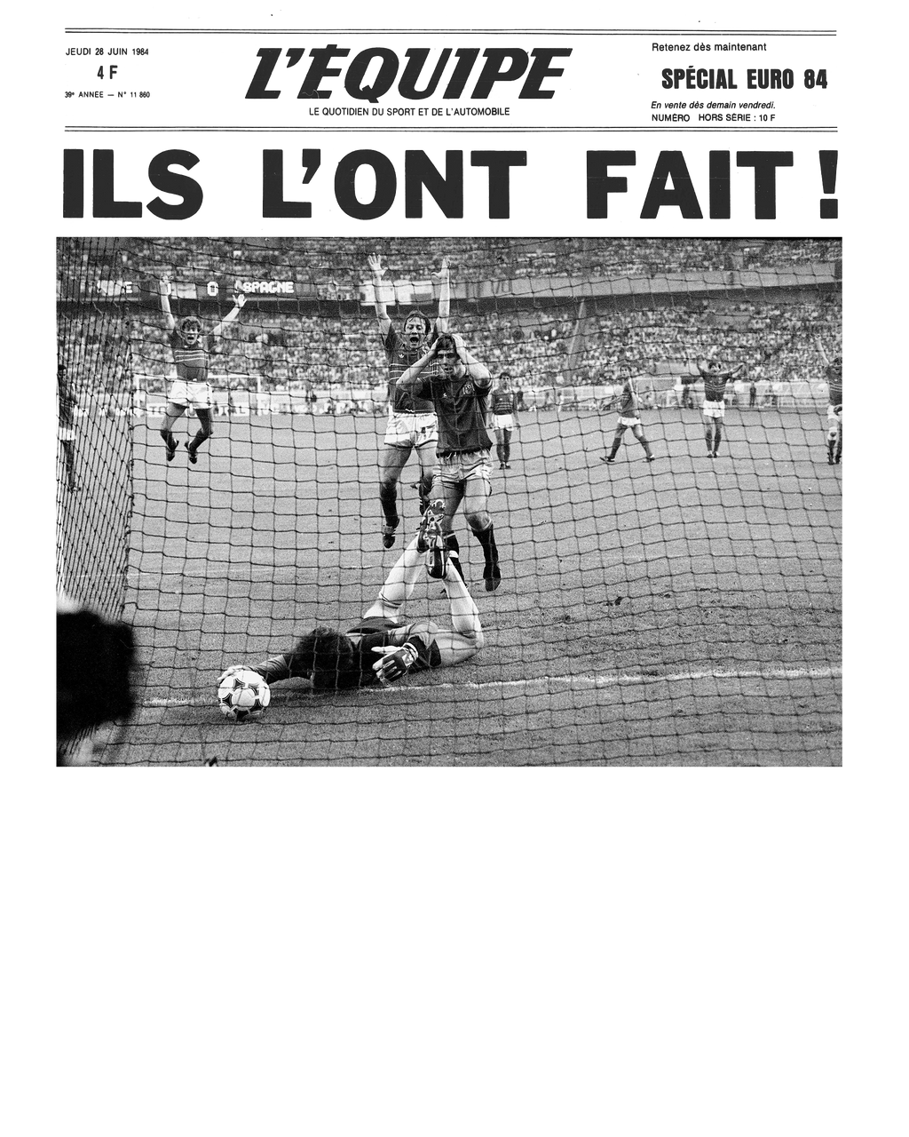 Tee Shirt Ils l'ont fait - L'Equipe x Foot Dimanche