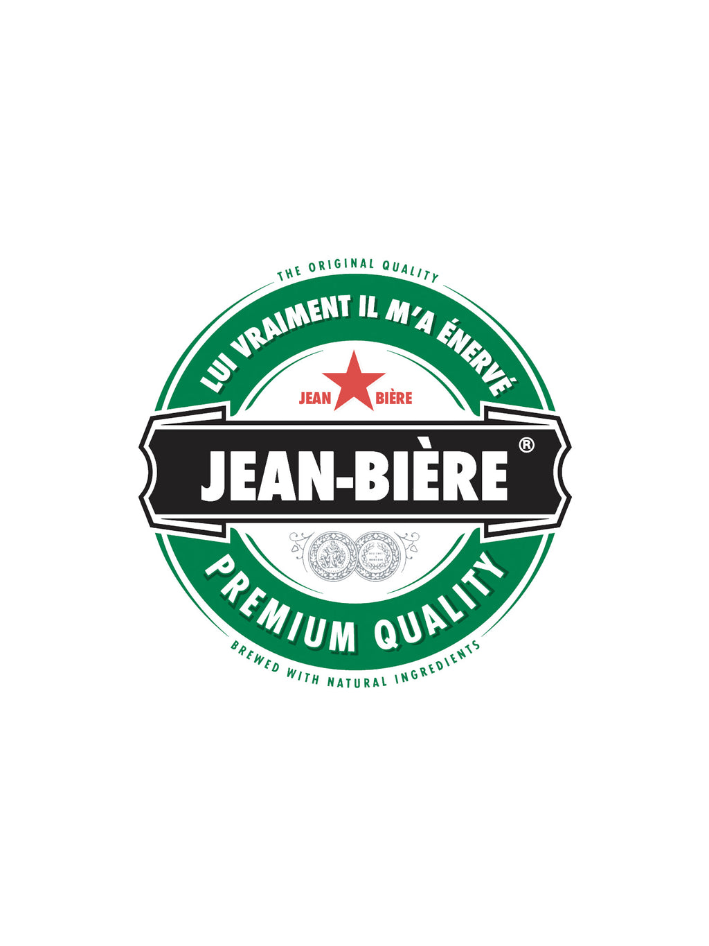 Tee Shirt Jean-Bière - Cazarre x Foot Dimanche
