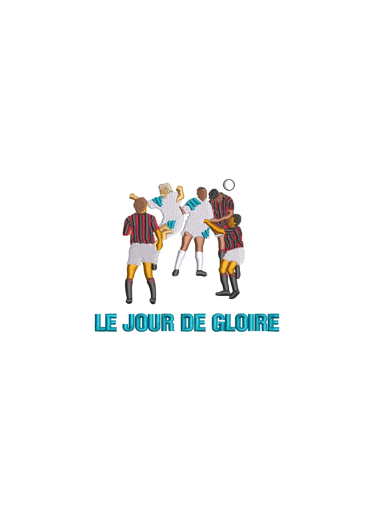 Sweat Jour de Gloire brodé - L'Equipe x Foot Dimanche