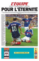Sweat Pour l'éternité brodé - L'Equipe x Foot Dimanche