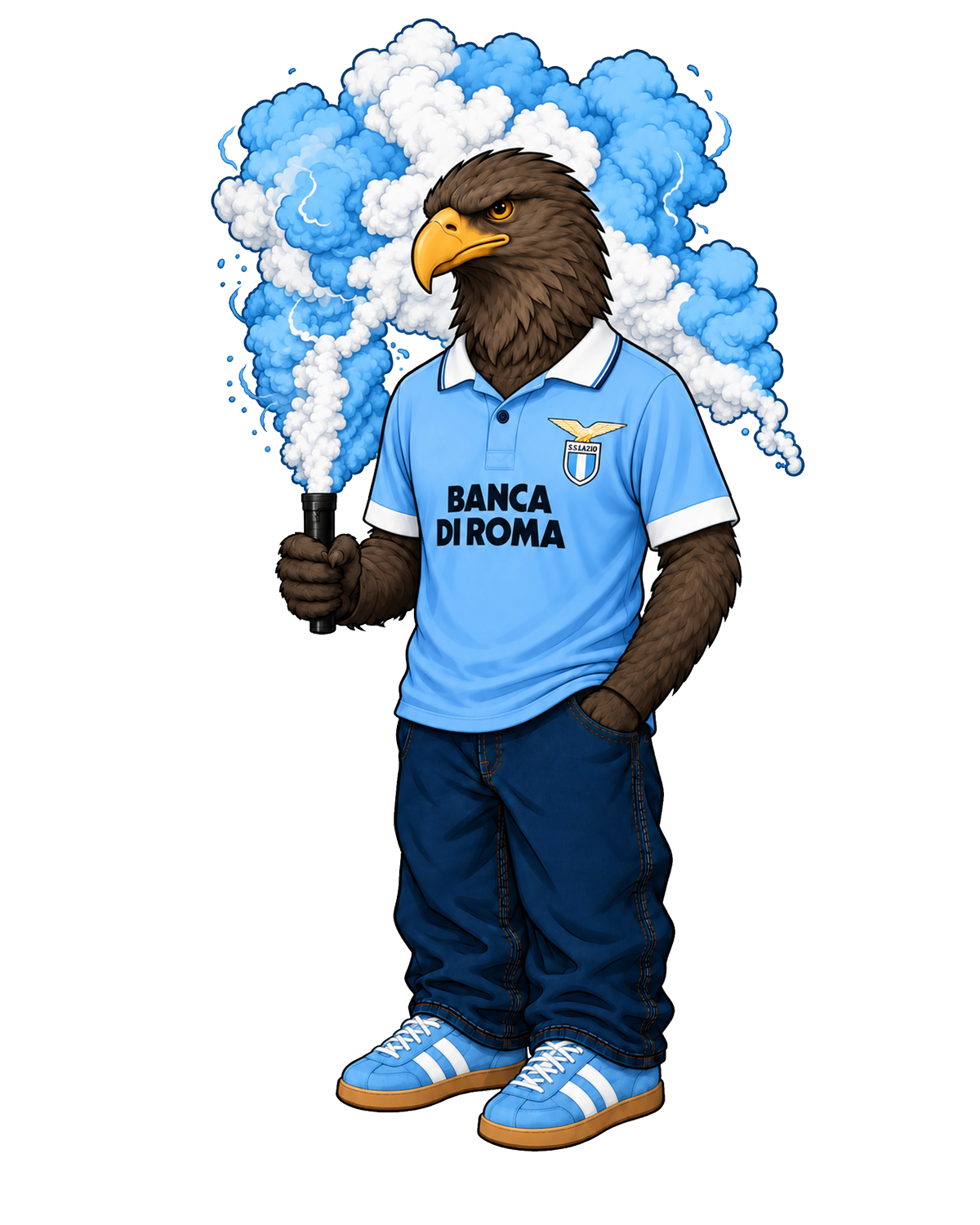Tee-shirt Aigle Lazio – Aquila Vintage