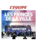 Tee Shirt Les Princes de la ville PSG - L'Equipe x Foot Dimanche