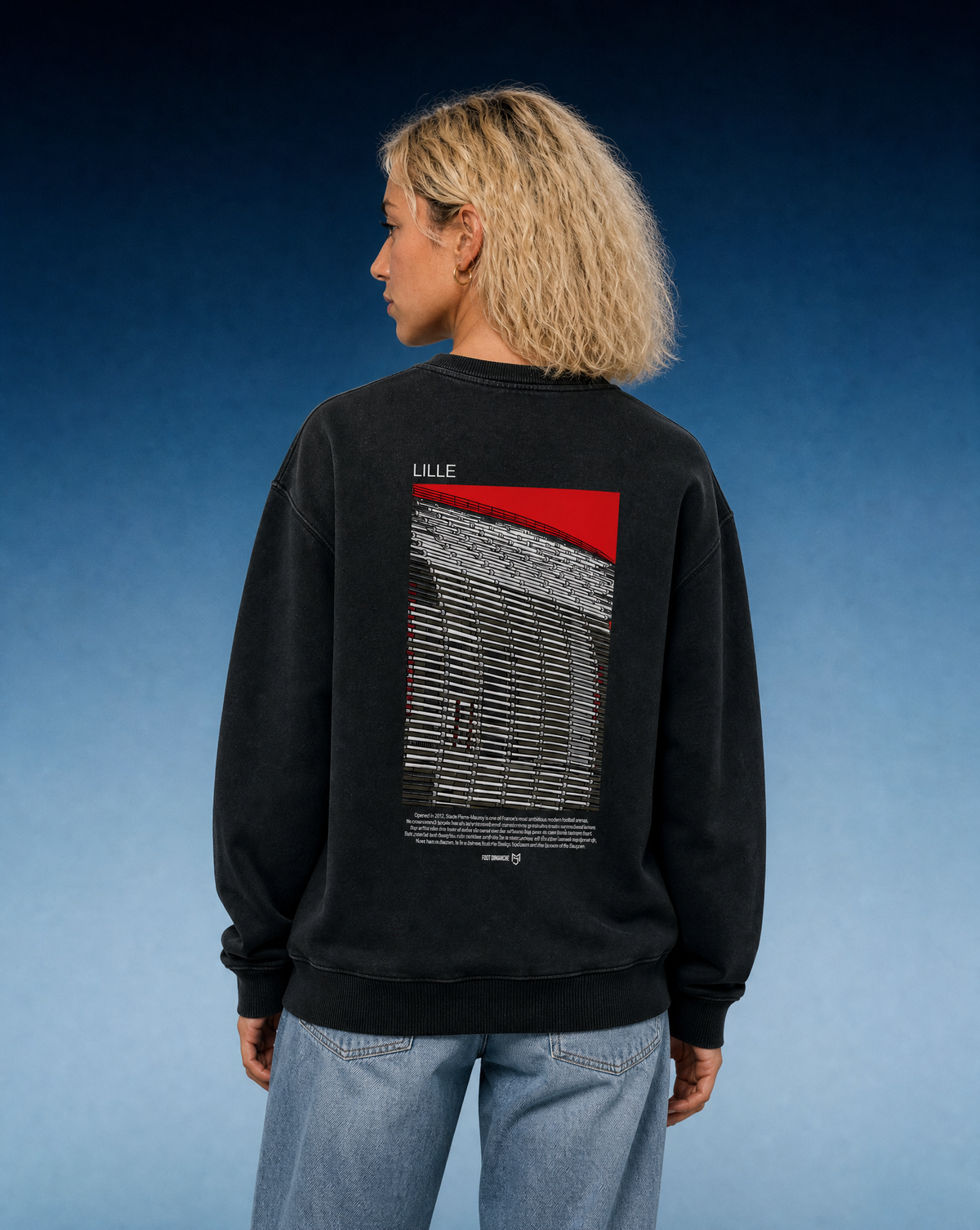 Sweat Lille - Foot Dimanche x Mark Johnson