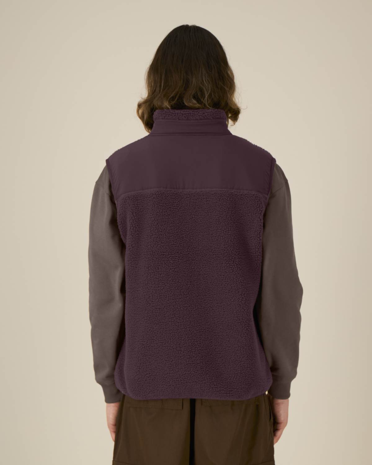 Veste Polaire sans manche Foot Dimanche brodée