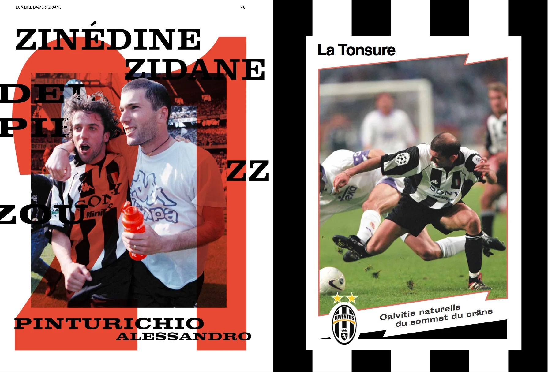 Livre "Zidane : roulette, tonsure et première étoile" - Foot Dimanche