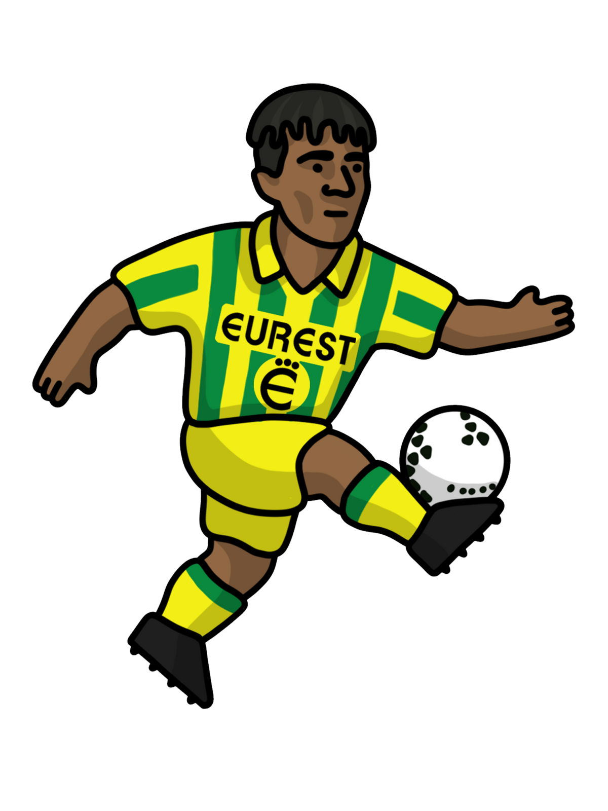 Chaussettes Patrice Loko - Foot Dimanche x Clément Striano