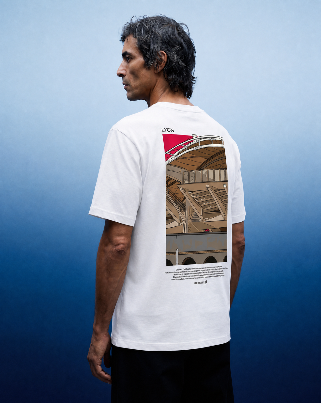 Tee Shirt Lyon - Foot Dimanche x Mark Johnson