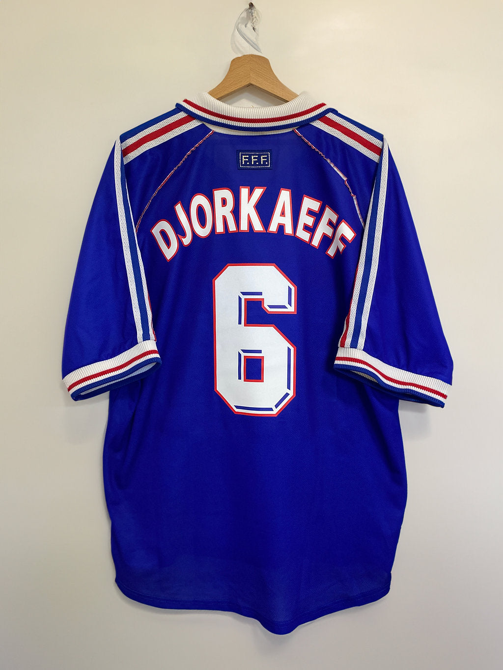 Maillot Djorkaeff 1998 - Foot Dimanche