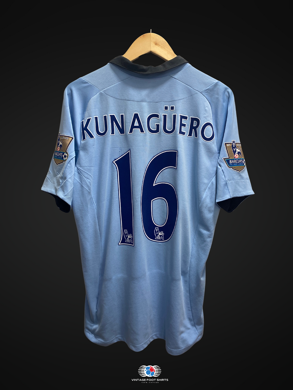 Maillot Kun Aguero City 12/13 - Foot Dimanche