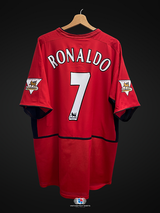 Maillot Ronaldo Manchester United 03/04 - Foot Dimanche