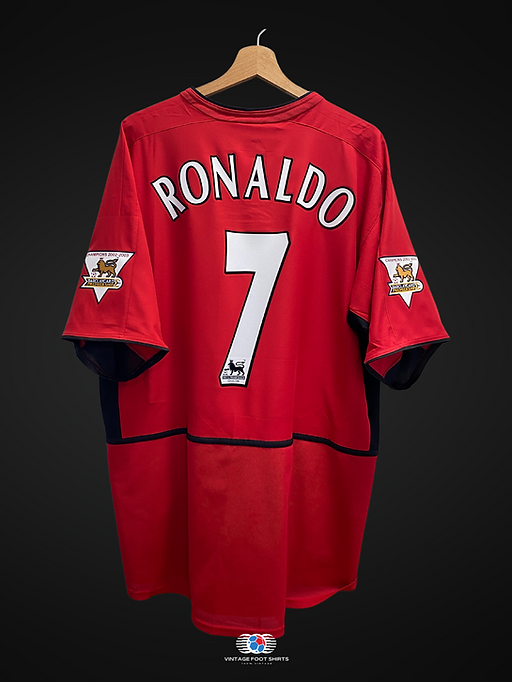 Maillot Ronaldo Manchester United 03/04 - Foot Dimanche