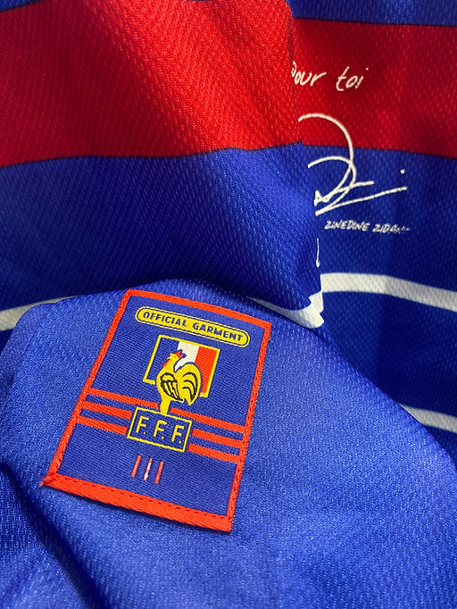 Maillot ZIDANE FRANCE 1998 - Foot Dimanche