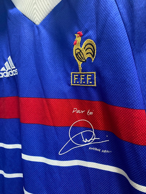 Maillot ZIDANE FRANCE 1998 - Foot Dimanche