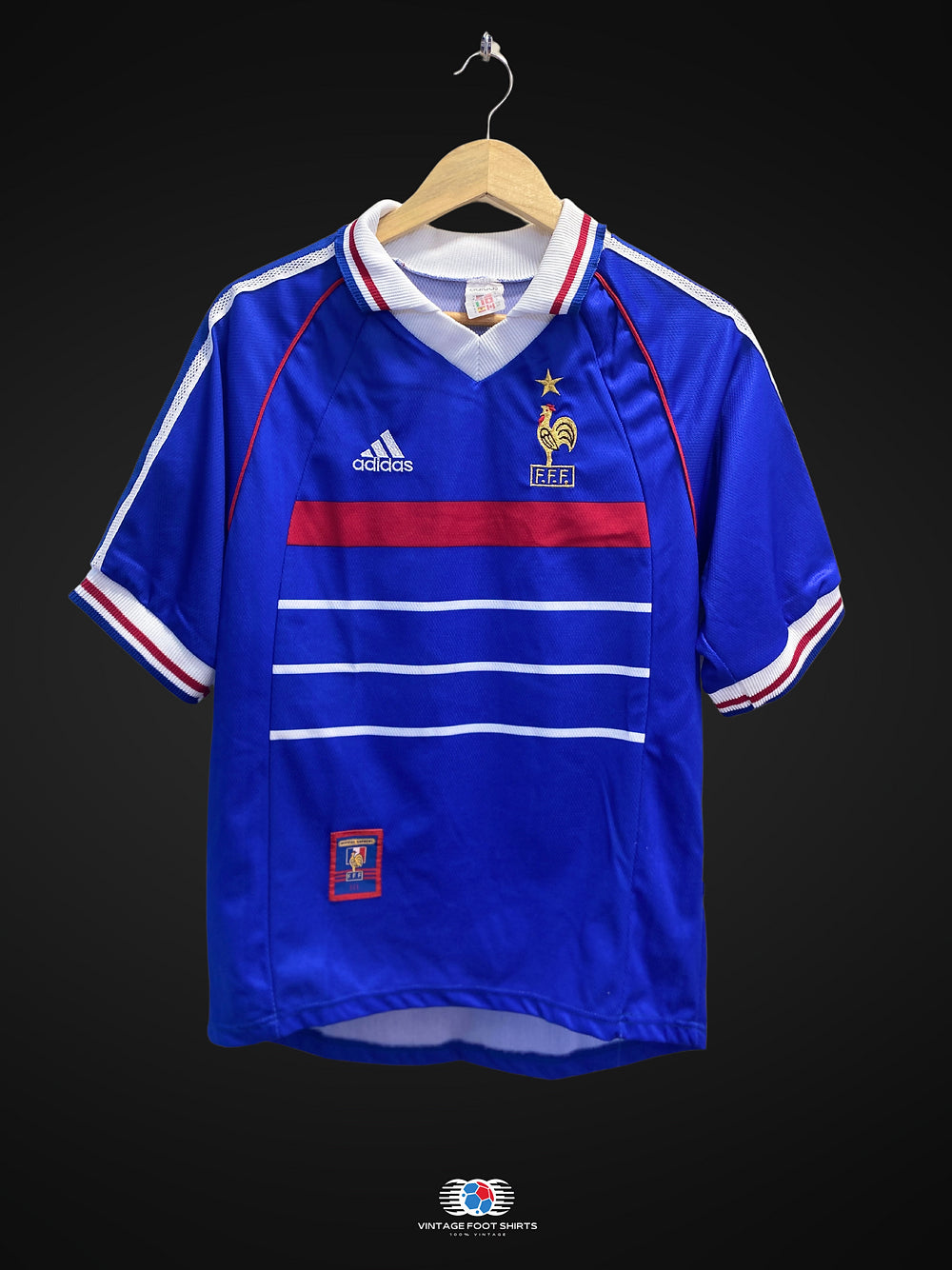 Maillot Zidane 1998 - Foot Dimanche