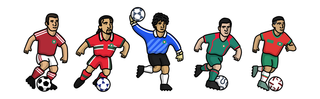 Tee Shirt Maroc - Foot Dimanche x Clément Striano