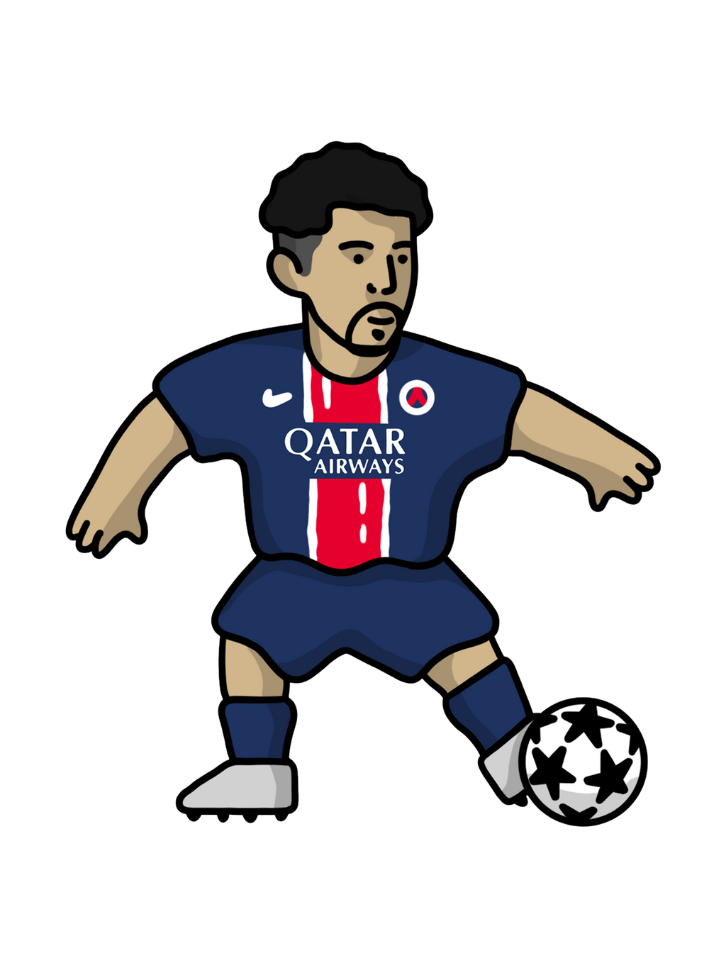 Pack 5 Chaussettes Paris - Foot Dimanche x Clément Striano