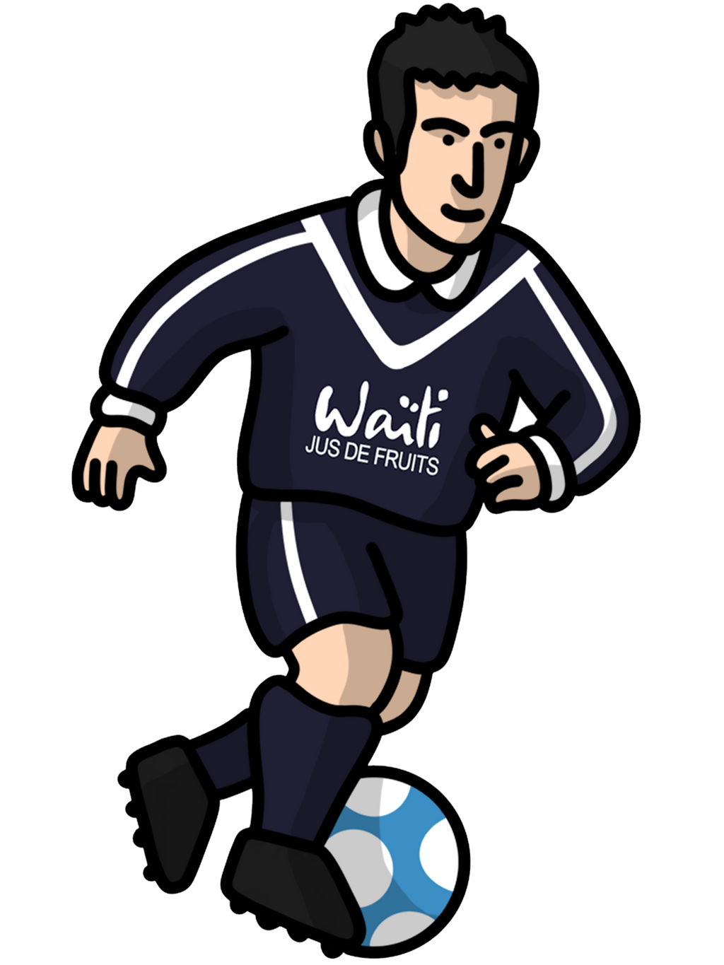 Chaussettes Micoud - Foot Dimanche x Clément Striano